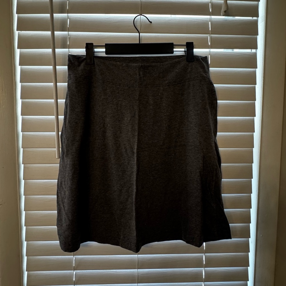 Merona Dark Gray A-Line Skirt